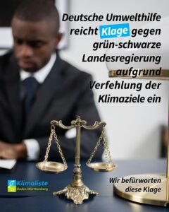 Read more about the article Deutsche Umwelthilfe verklagt Land Baden-Württemberg
